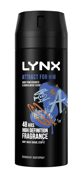 Lynx Deoderant Attract For Him 150ml