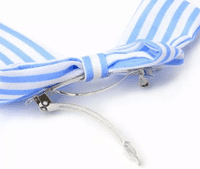 Molly&Rose Barrette Bow Striped 6 pack Back To School