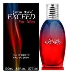 New Brand Aftershave Exceed EDT Spray 100ml