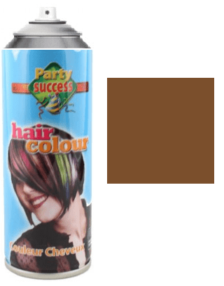 Party Success Colour Hairspray Brown