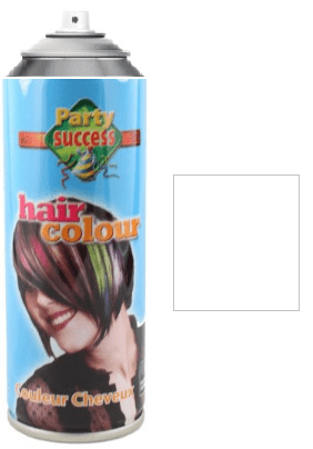 Party Success Colour Hairspray White