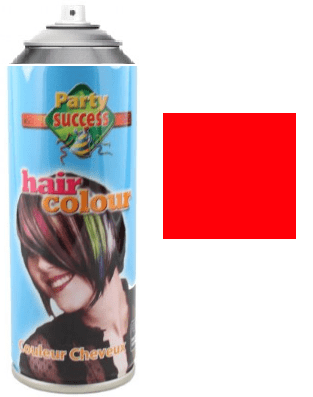Party Success Fluorescent Hairspray Red