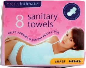 Pretty Sanitary Towels Super