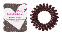 Pretty Spiral Bobbles Brown