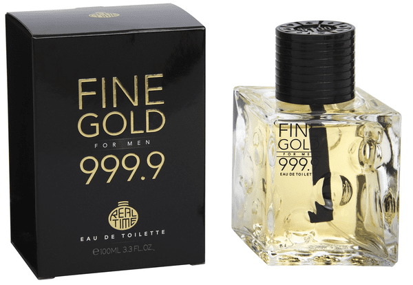 Real Time Mens Aftershave Fine Gold 999 100ml EDT