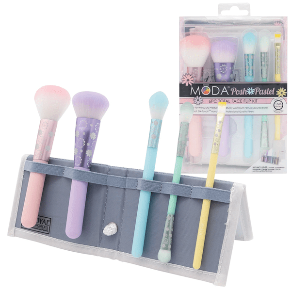 Royal Langnickel Moda Posh Pastel 6pc Total Face Flip Kit