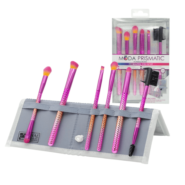 Royal Langnickel Moda Prismatic 7pc Beautiful Eyes Flip Kit