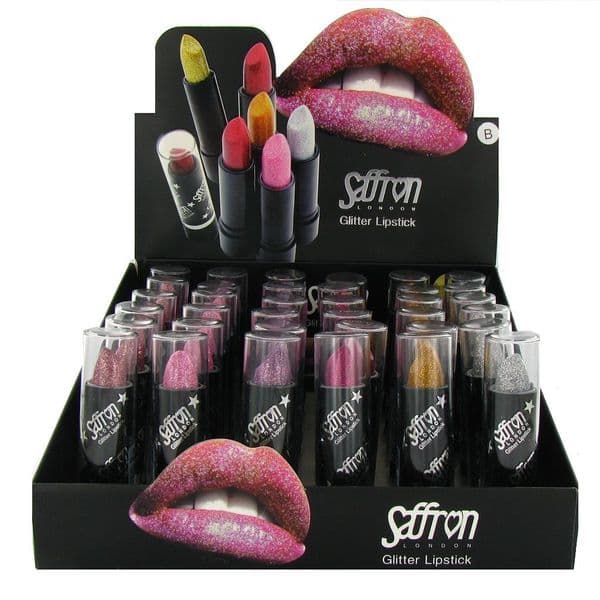 Saffron Glitter Lipstick 1x36 Tray A