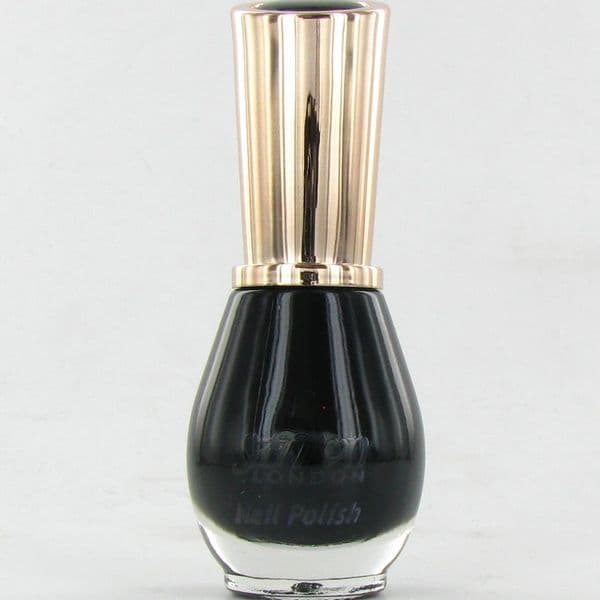 Saffron Nail Polish No. 25 Jet Black