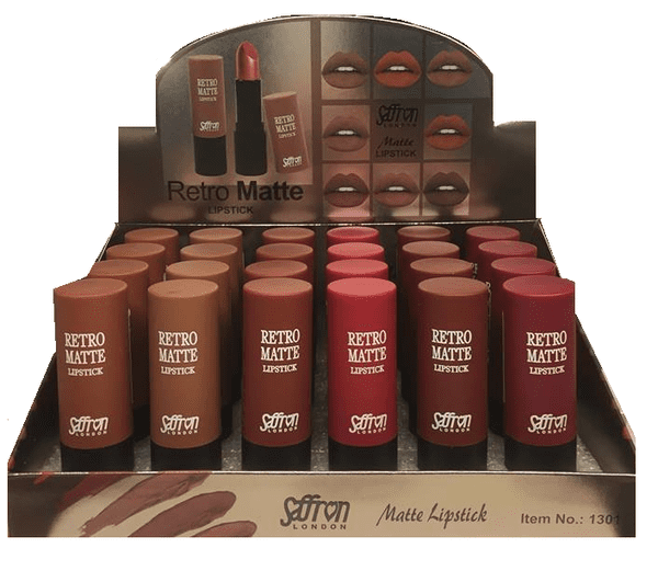 Saffron Pro Matte Lipstick Tray B 1x24