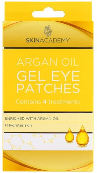 Skin Academy Gel Eye Patches Argan Oil