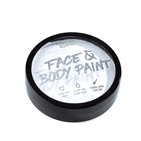 Splashes & Spills Pro Face Compact White Halloween