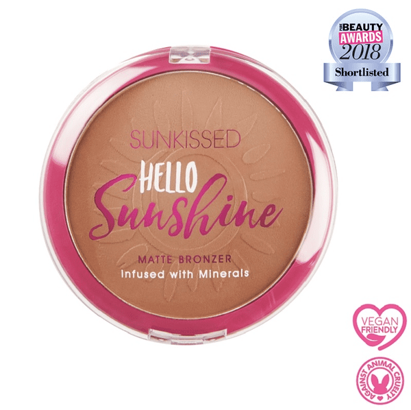 Sunkissed Hello Sunshine Matte Bronzer Vegan Friendly