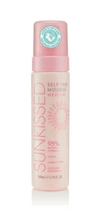 Sunkissed Self Tan Mousse Medium 200ml