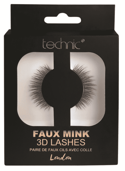 Technic Faux Mink 3D False Eyelashes London