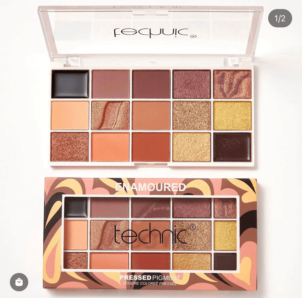 Technic Pressed Pigment Palette Enamoured (23517)