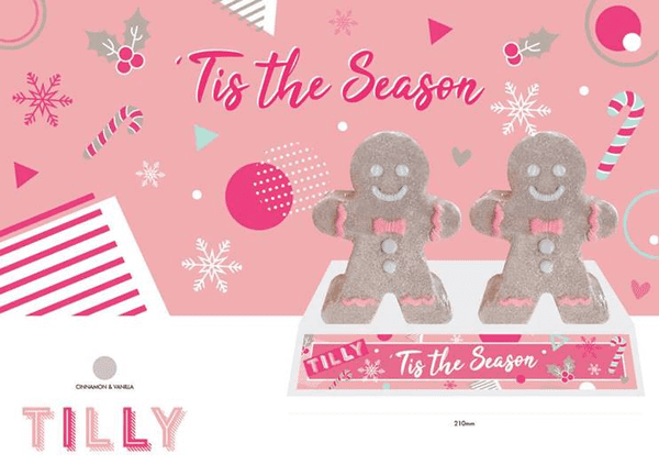 Tilly Gingerbread Bath Fizzer 1x10