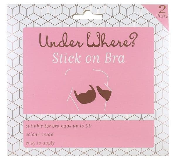 Under Where? Stick On Bra