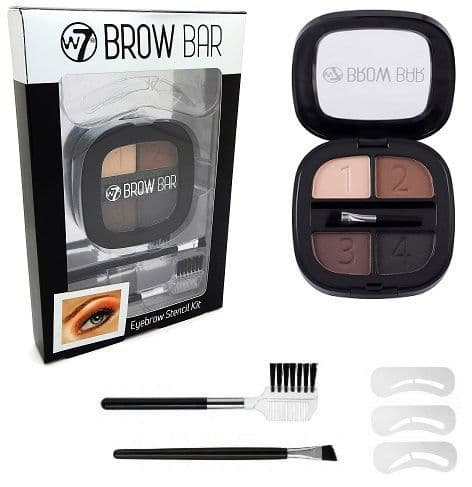 W7 Brow Bar Stencil Kit