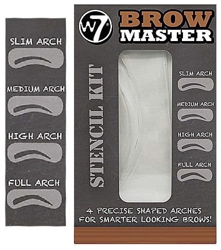 W7 Brow Master Stencil Kit