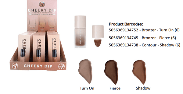 W7 Cheeky Dip Bronzer 1x18