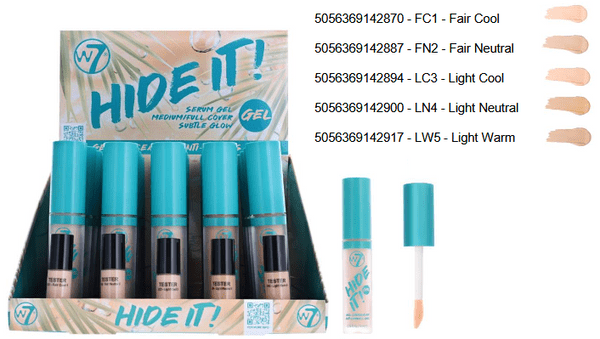 W7 Hide It Concealer Gel 1x25