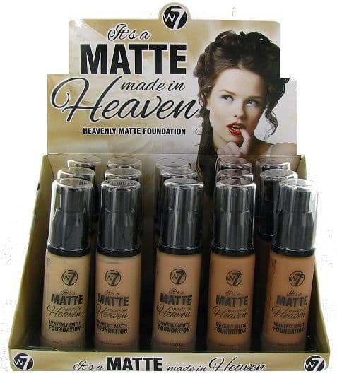 W7 It's A Matte Made In Heaven Foundation 1x15