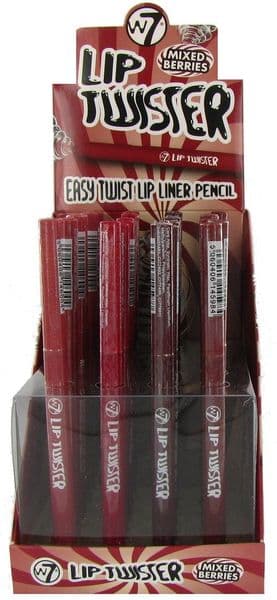 W7 Lip Twister Mixed Berries 1x24