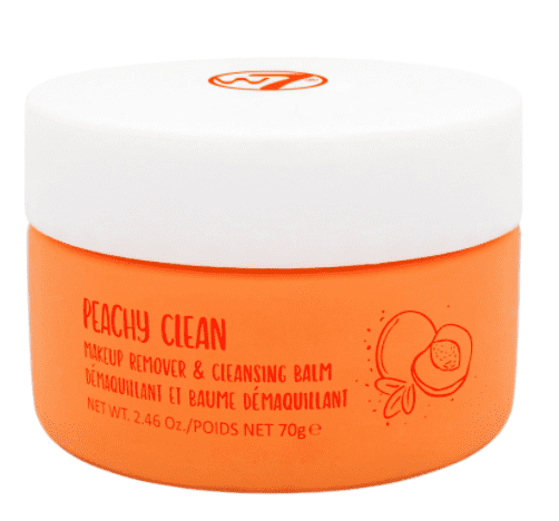 W7 Peachy Clean Makeup Remover and Cleansing Balm 70g