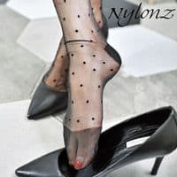 100% Nylon RHT Plumetis Stockings