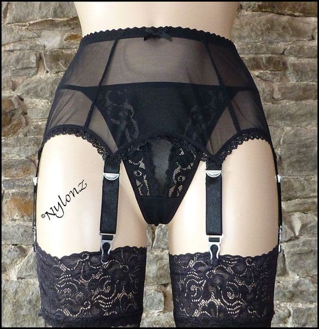 6 Strap Silky PM Suspender Belt