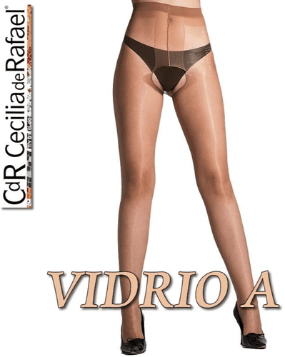 Cecilia de Rafael Vidrio Crotchless Pantyhose / Tights