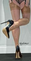 Fully Fashioned 'STYLE' Cuban Heel Stockings