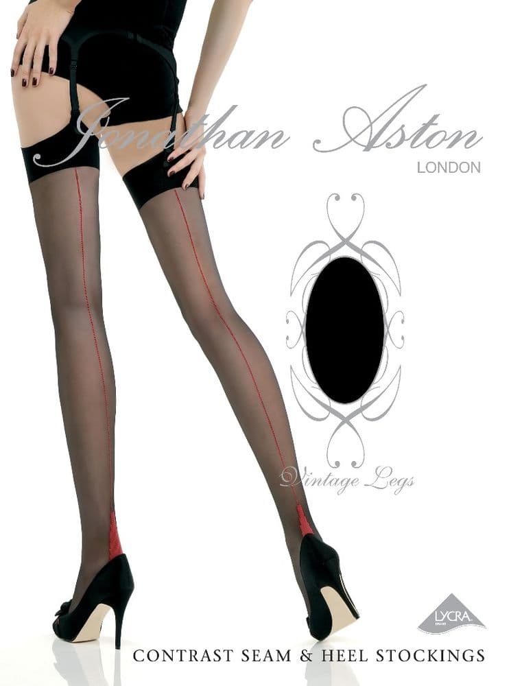 Jonathan Aston Vintage Seam & Heel Stockings