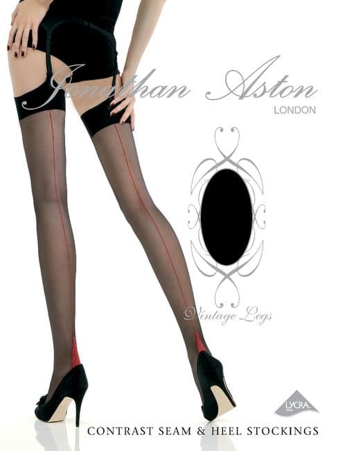 Jonathan Aston Vintage Seam & Heel Stockings