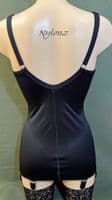 MISS X 6 Strap Corselette / Full Girdle - Black