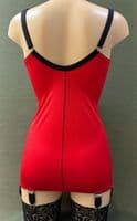 MISS X 6 Strap Corselette / Full Girdle - Red