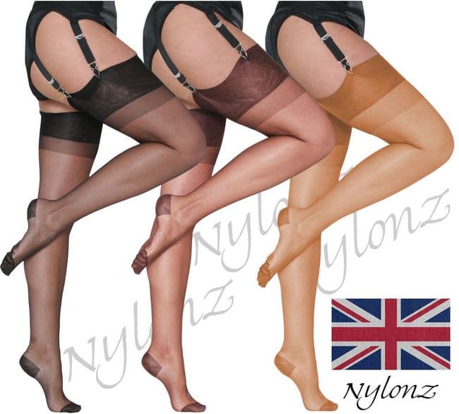 NYLONZ - 100% Nylon Authentic RHT Stockings / Nylons