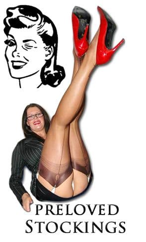 PRE-LOVED Fully Fashioned Stockings