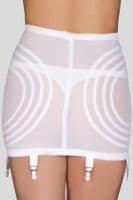 Rago 1359 6 Strap Open Bottom Girdle - White