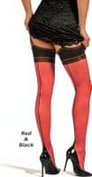 Seam & Heel 'Bicolore' Stockings