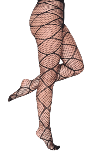 Touchable Diamond Fishnet Tights