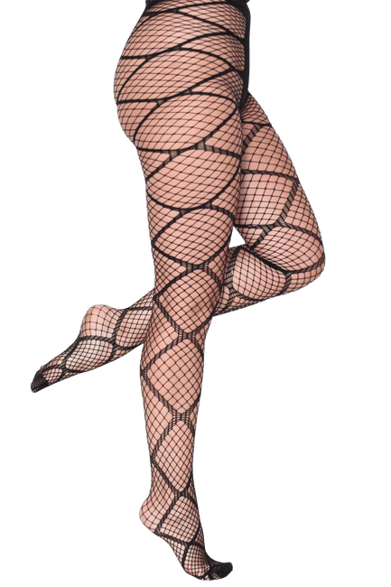 Touchable Diamond Fishnet Tights