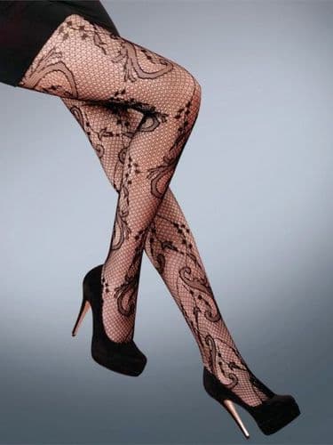Vine Fishnet Tights / Pantyhose
