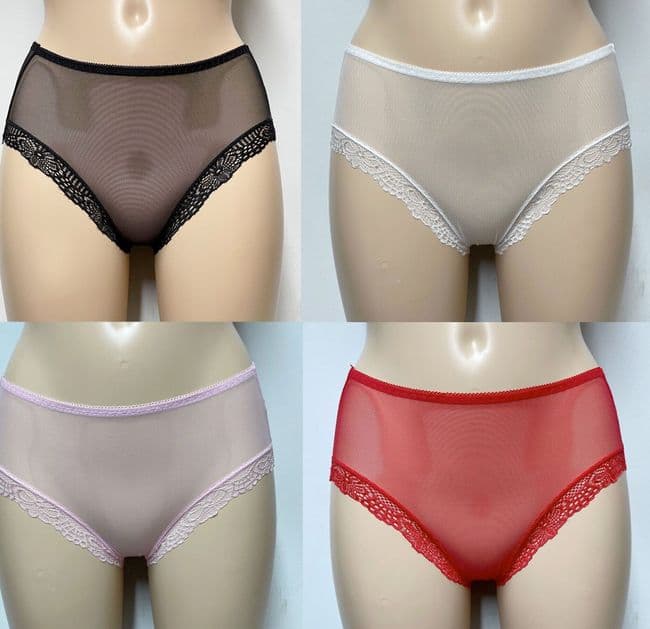 Vue See Thru Pin Up Panties