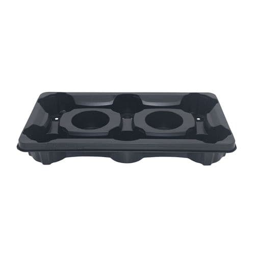 13 cm Round Carry Trays – Heavy-Duty Plastic Trays for 13 cm Round Pots