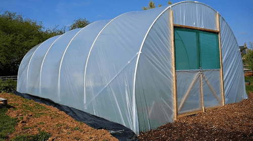 14ft x 60ft Straight Sided Polytunnel Kit | Heavy Duty Professional Greenhouse Tunnel