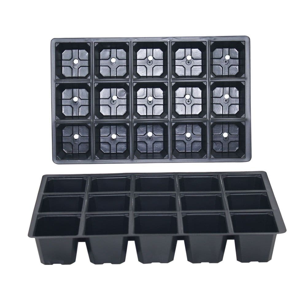The Flowerpot Men Seed Trays – Full Size, Recycled Plastic, With Drainage Holes