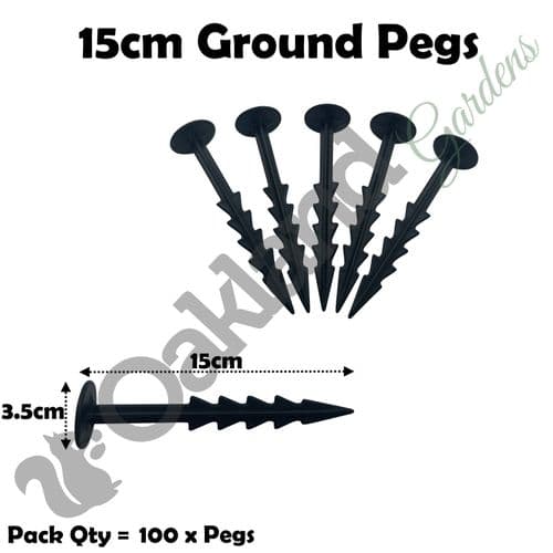 15 cm Ground Pegs – Heavy-Duty Ground Pegs