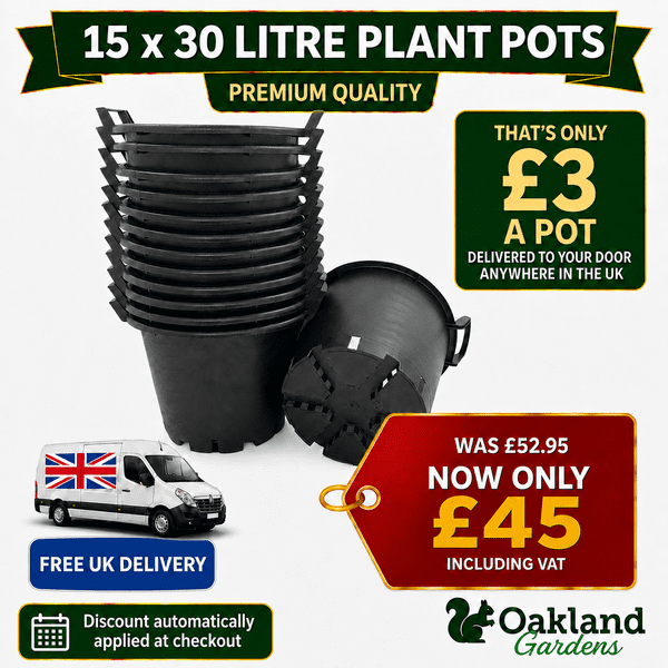 15 x 30 Litre Plant Pots
